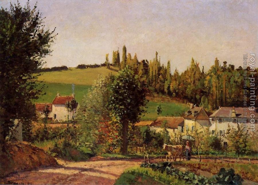 Camille Pissarro : Path of l'Hermitage at Pontoise